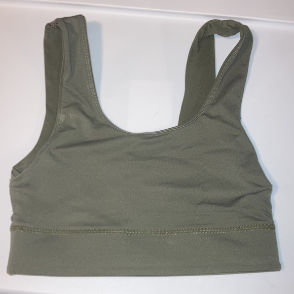 XS fabletics sports bar great condition pretty fall green color - Picture 5 of 6